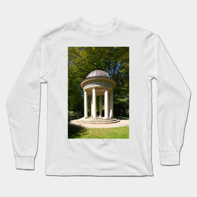 Temple of the Sun in the palace garden, Eutin Long Sleeve T-Shirt by Kruegerfoto